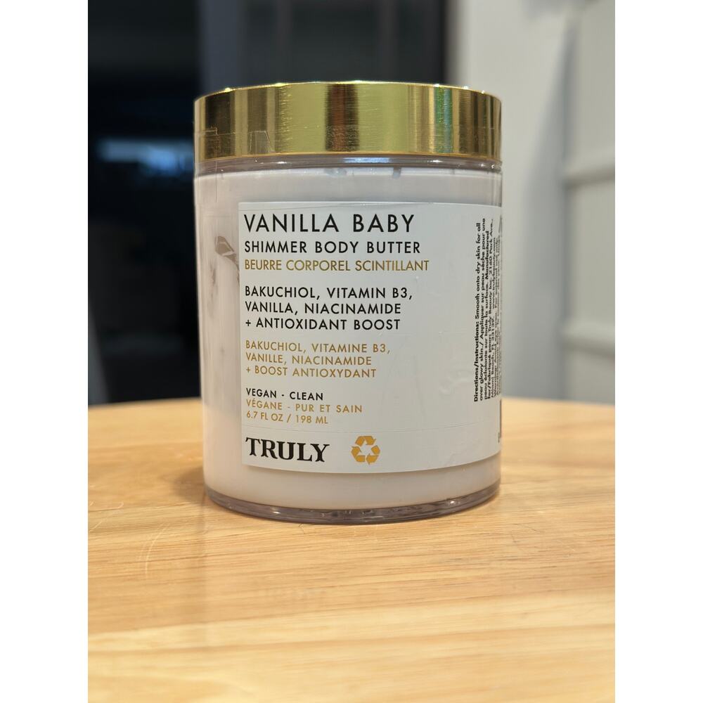 Truly Vanilla Baby Shimmer Body Butter